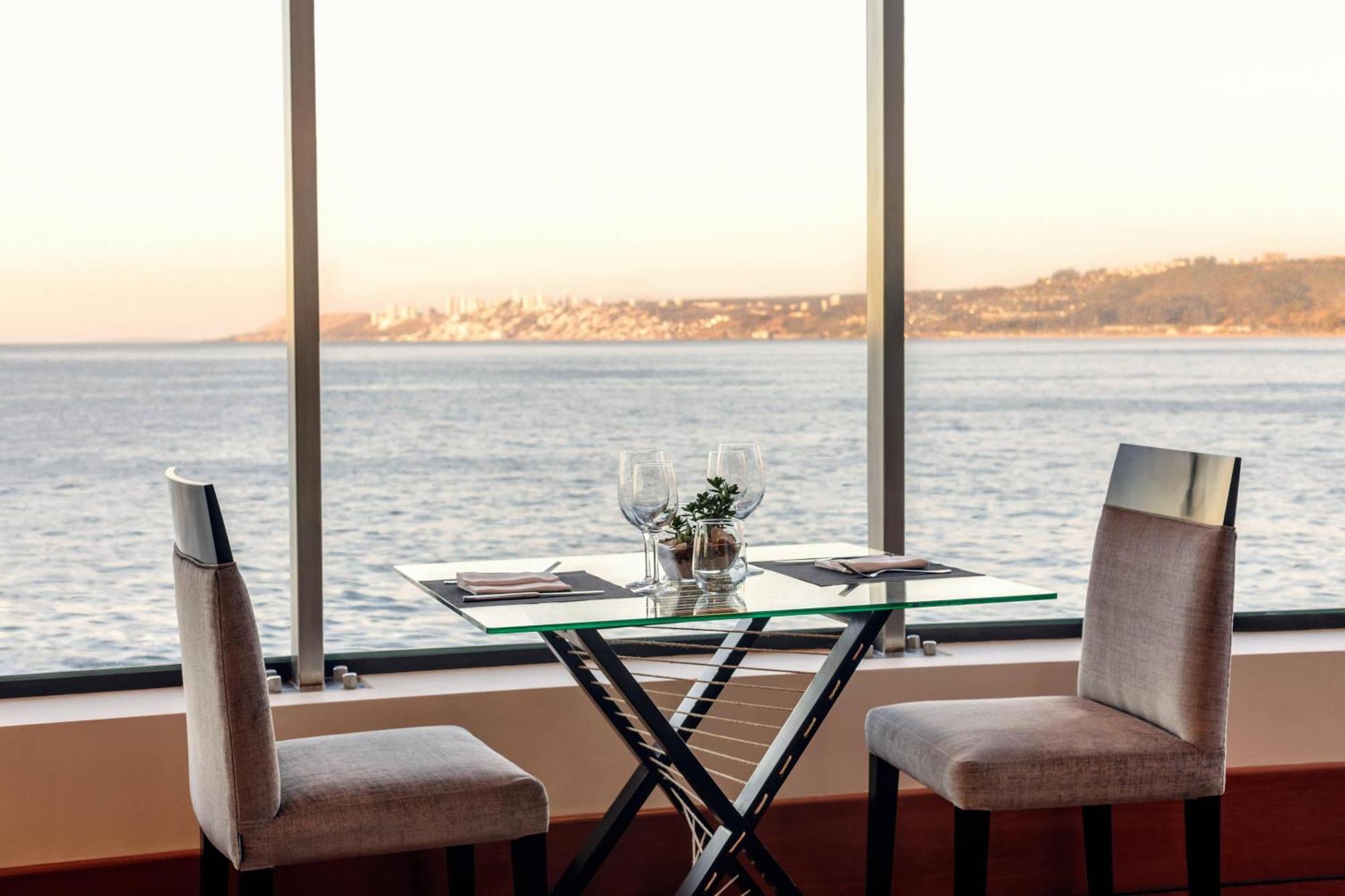 Sheraton Miramar Hotel & Convention Center Vina del Mar Exterior photo View from the restaurant