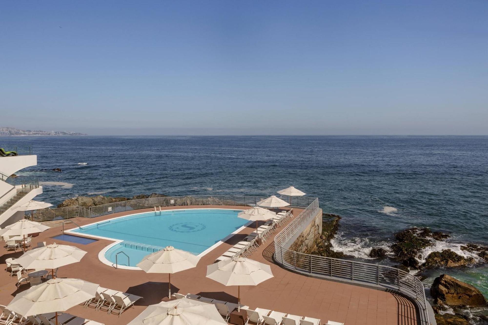 Sheraton Miramar Hotel & Convention Center Vina del Mar Exterior photo The pool at the Hotel do Canal