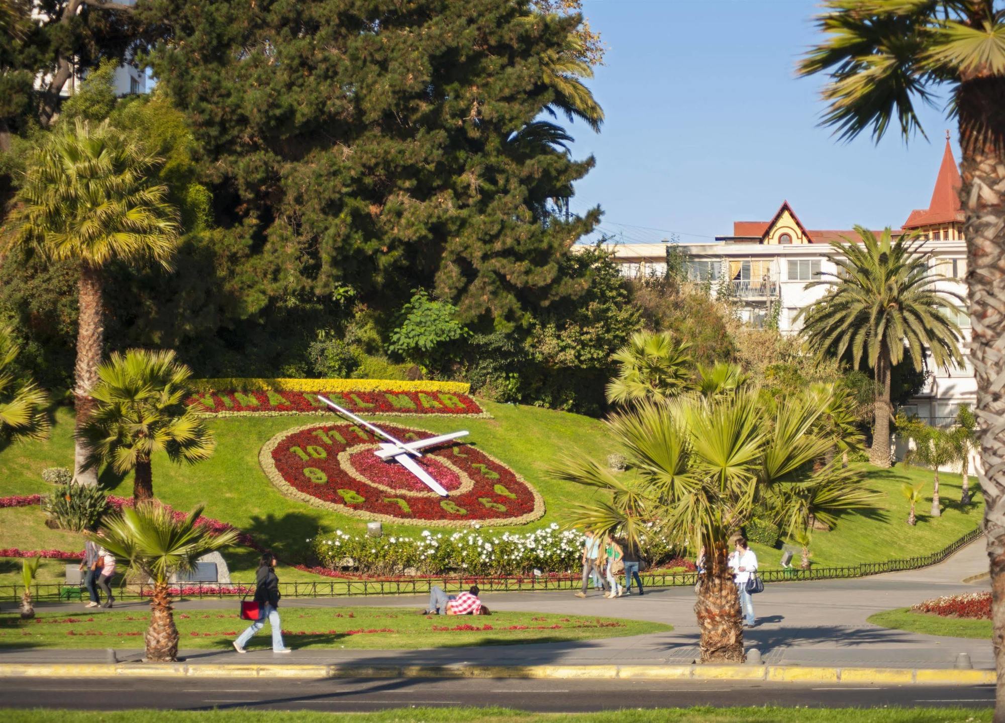 Sheraton Miramar Hotel & Convention Center Vina del Mar Exterior photo Flower Clock in Melilla